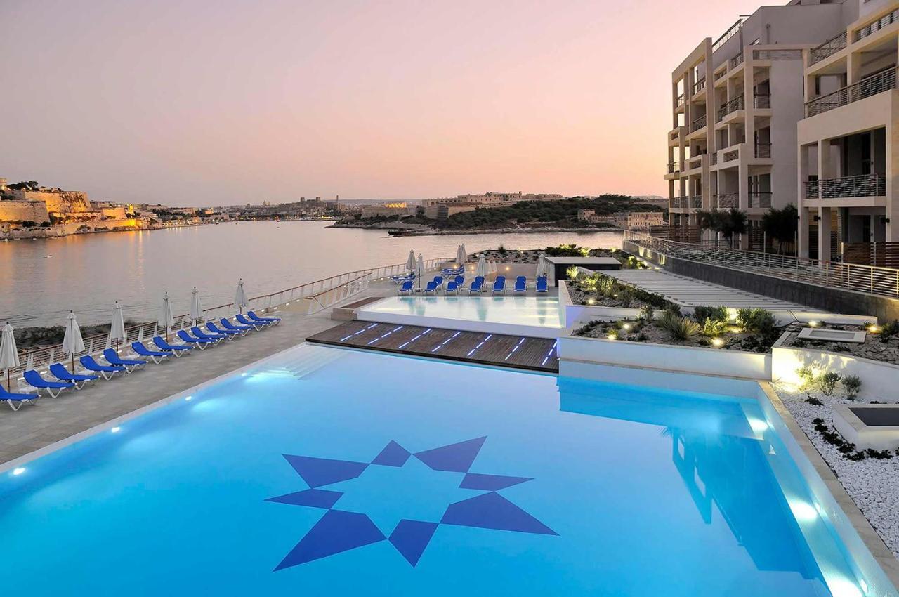 Super Luxury Apartment In Tigne Point, Amazing Sea Views Sliema Luaran gambar