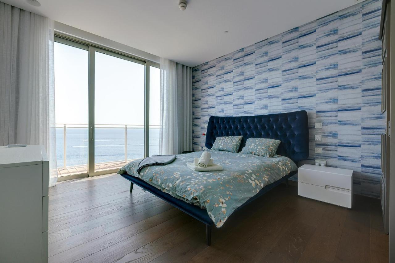 Super Luxury Apartment In Tigne Point, Amazing Sea Views Sliema Luaran gambar