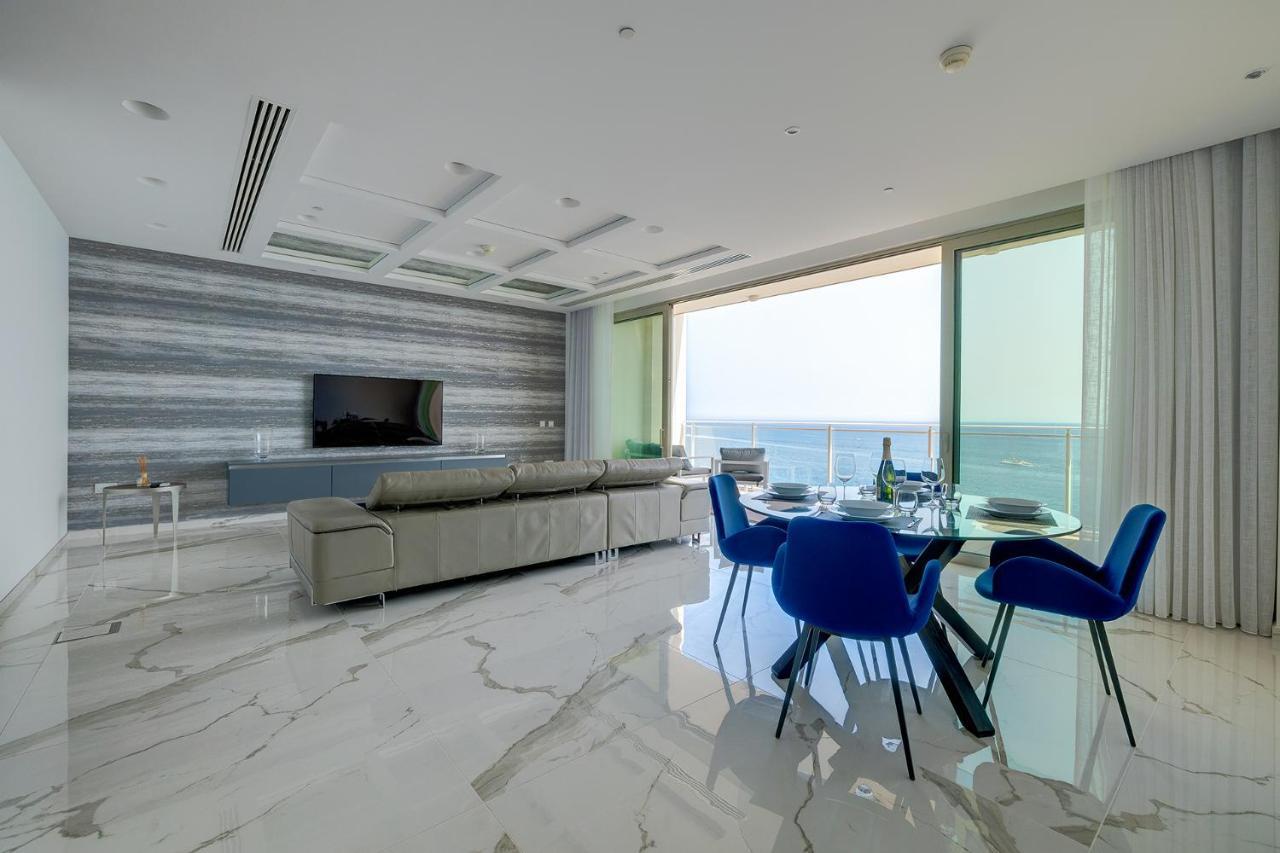 Super Luxury Apartment In Tigne Point, Amazing Sea Views Sliema Luaran gambar