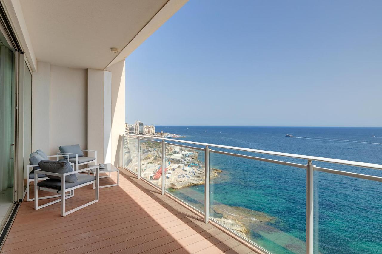 Super Luxury Apartment In Tigne Point, Amazing Sea Views Sliema Luaran gambar