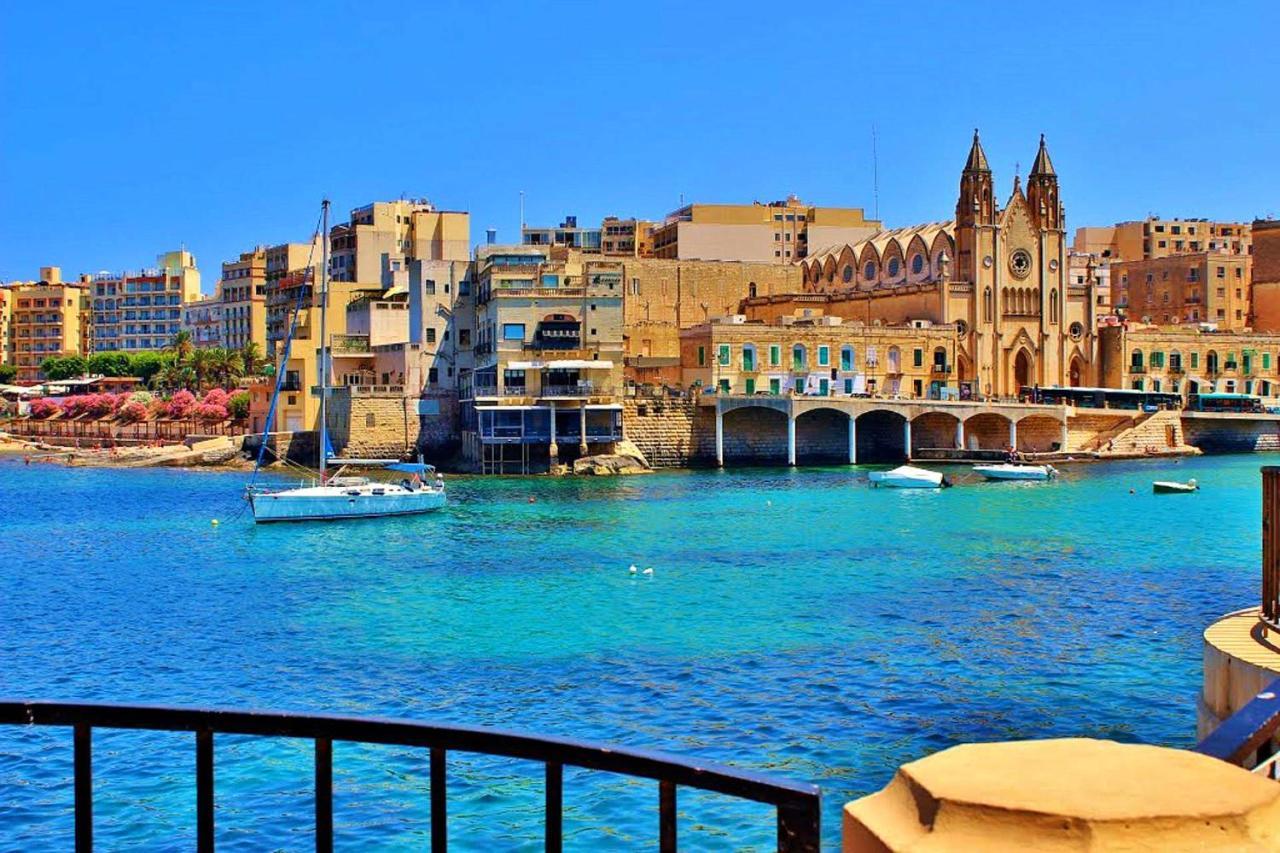 Super Luxury Apartment In Tigne Point, Amazing Sea Views Sliema Luaran gambar
