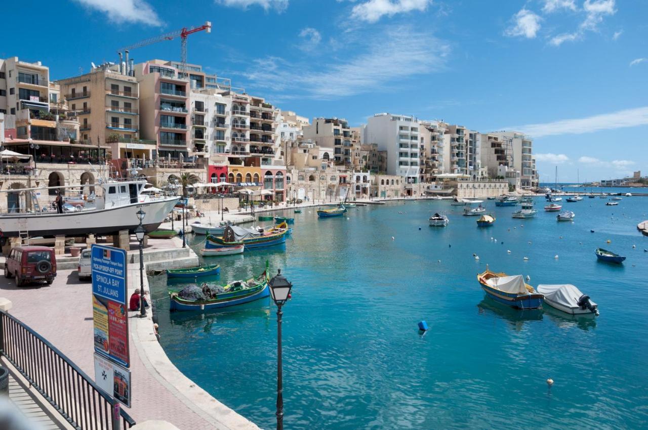 Super Luxury Apartment In Tigne Point, Amazing Sea Views Sliema Luaran gambar