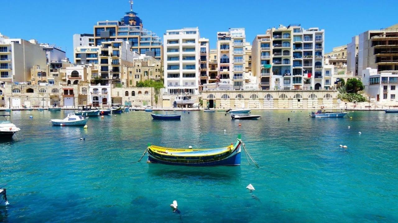 Super Luxury Apartment In Tigne Point, Amazing Sea Views Sliema Luaran gambar