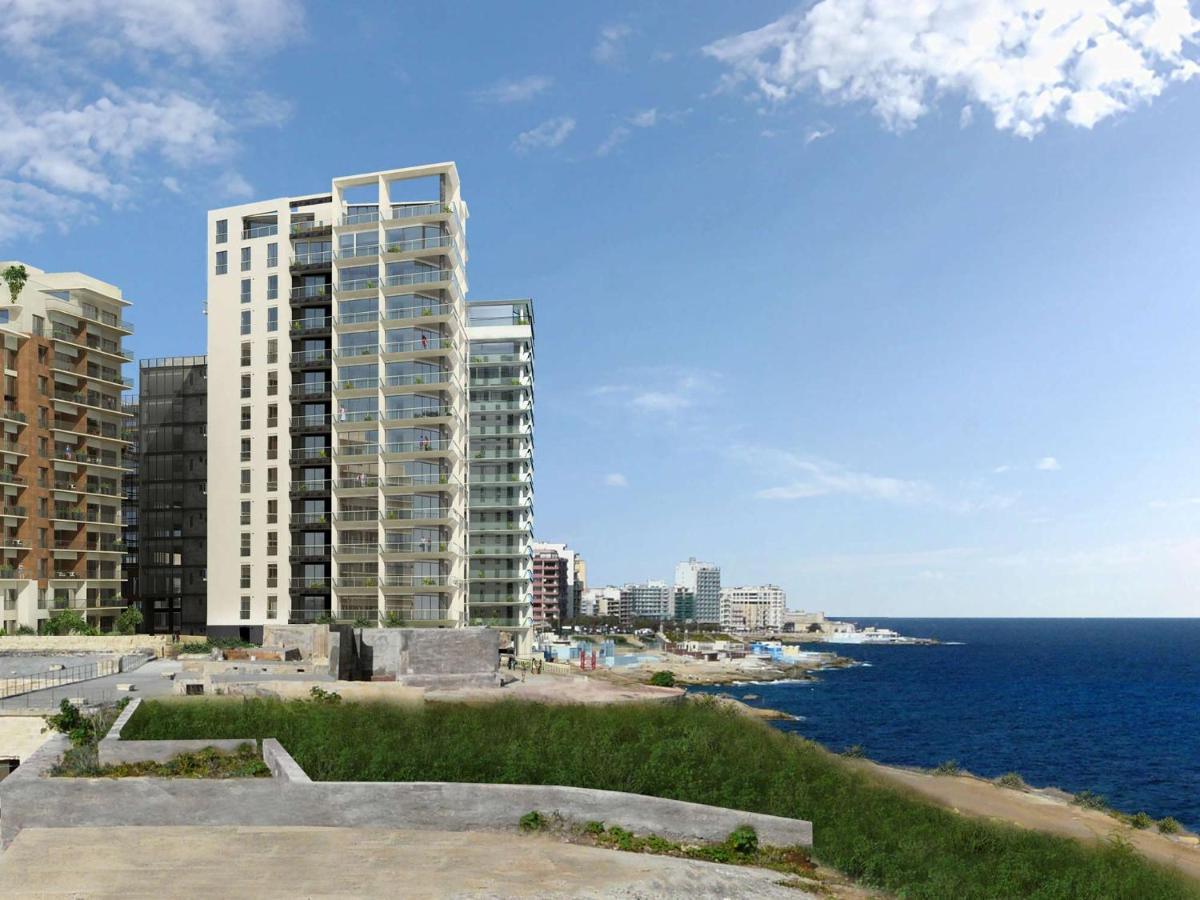 Super Luxury Apartment In Tigne Point, Amazing Sea Views Sliema Luaran gambar